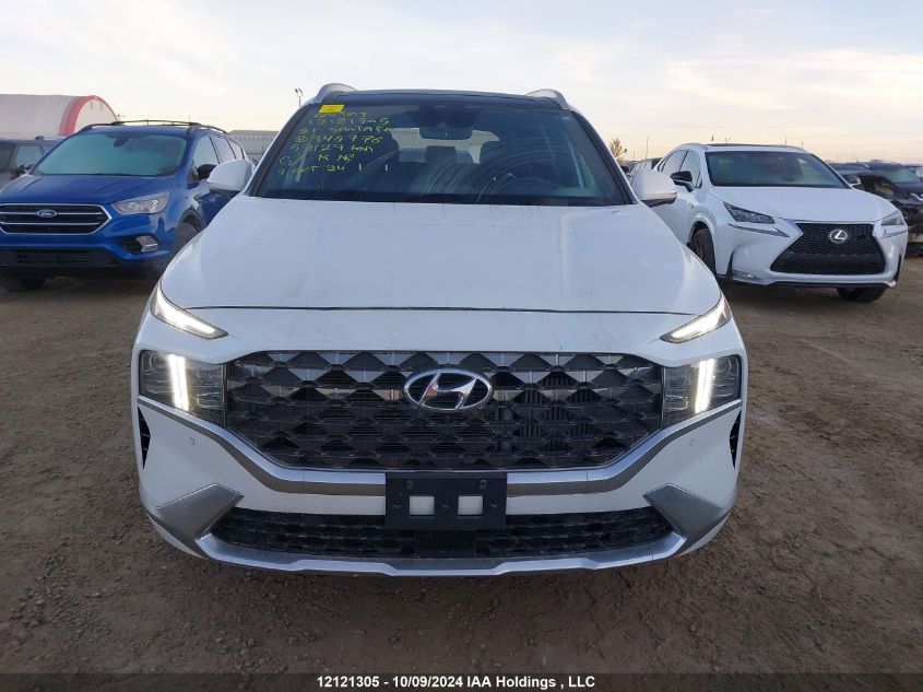 2021 Hyundai Santa Fe Calligraphy VIN: 5NMS5DAL8MH345776 Lot: 12121305