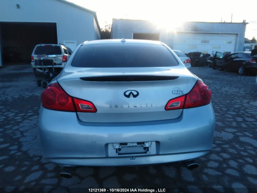 2010 Infiniti G37X VIN: JN1CV6AR8AM455643 Lot: 12121369