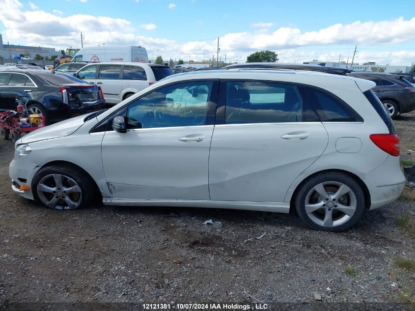 2013 Mercedes-Benz B-Class VIN: WDDMH4EB7DJ178280 Lot: 12121381
