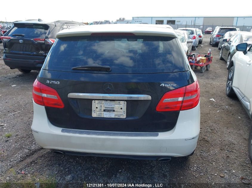 2013 Mercedes-Benz B-Class VIN: WDDMH4EB7DJ178280 Lot: 12121381