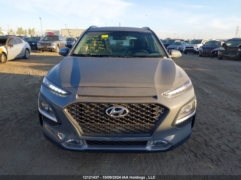 2021 Hyundai Kona Sel VIN: KM8K2CAA9MU667039 Lot: 12121437