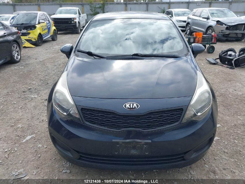 2015 Kia Rio VIN: KNADM4A34F6470525 Lot: 12121438