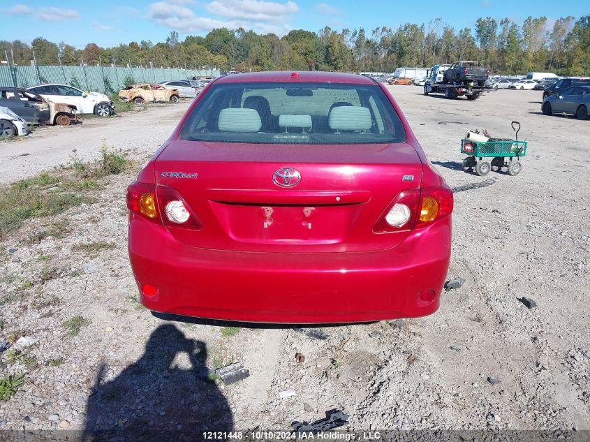 2009 Toyota Corolla S/Le/Xle VIN: 2T1BU40E49C099277 Lot: 12121448