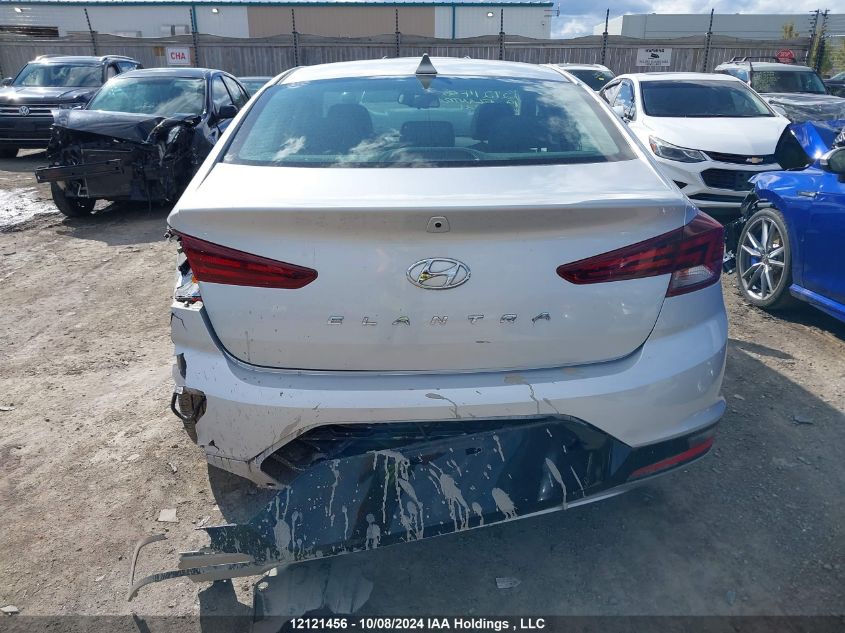 2019 Hyundai Elantra Sel/Value/Limited VIN: KMHD84LF1KU772421 Lot: 12121456