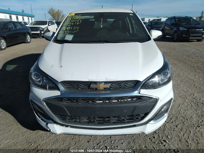 2019 Chevrolet Spark VIN: KL8CD6SA0KC708771 Lot: 12121486