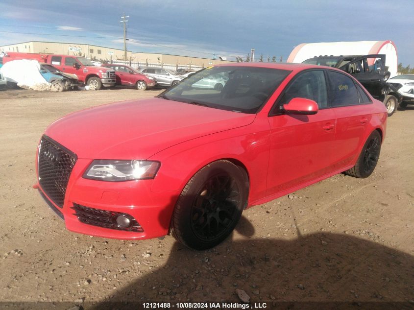 2012 Audi S4 VIN: WAUDGCFL5CA116421 Lot: 12121488