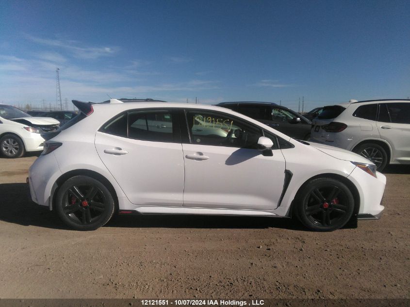 2022 Toyota Corolla Se VIN: JTNK4MBE4N3160820 Lot: 12121551