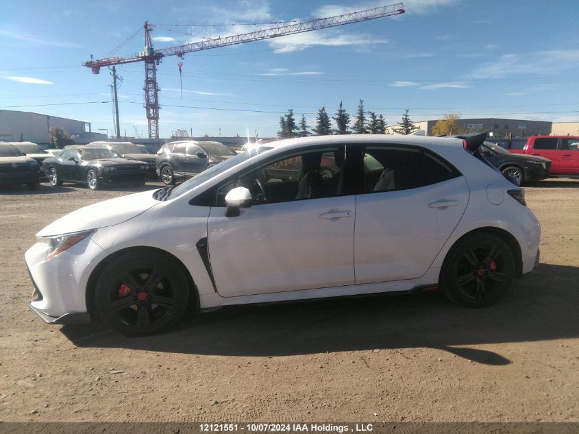 2022 Toyota Corolla Se VIN: JTNK4MBE4N3160820 Lot: 12121551