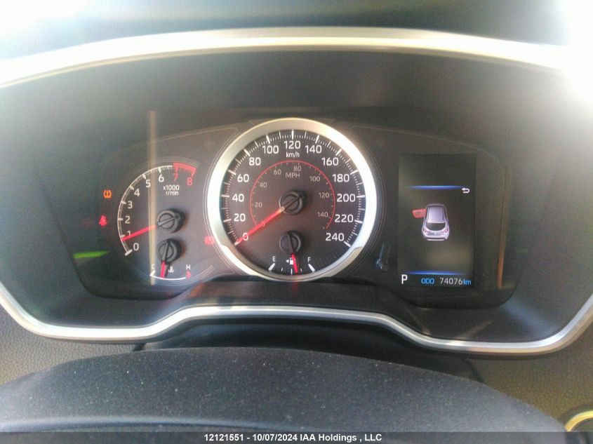 2022 Toyota Corolla Se VIN: JTNK4MBE4N3160820 Lot: 12121551