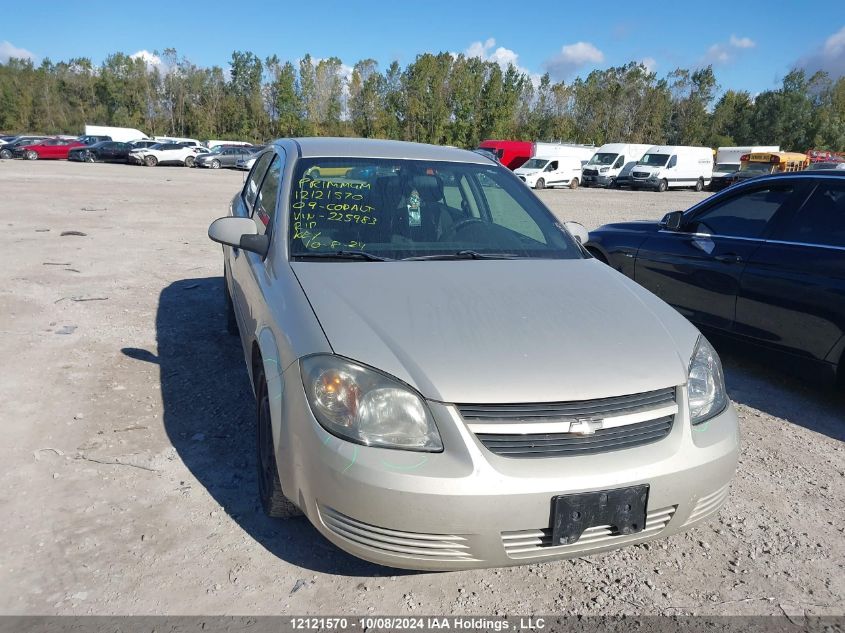 2009 Chevrolet Cobalt VIN: 1G1AT55HX97225983 Lot: 12121570