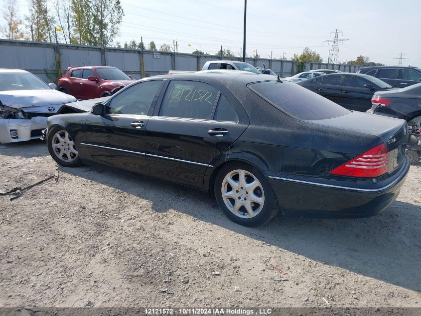 2004 Mercedes-Benz S 500 4Matic VIN: WDBNG84J04A392298 Lot: 12121572