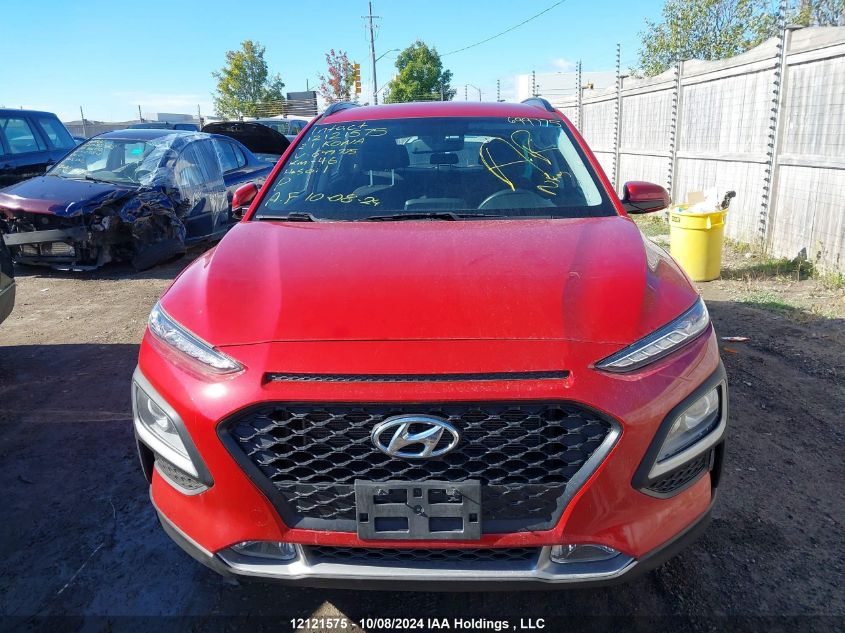 2021 Hyundai Kona VIN: KM8K22AA0MU699775 Lot: 12121575