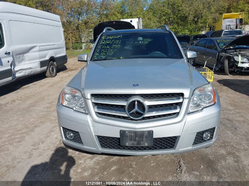 2011 Mercedes-Benz Glk-Class VIN: WDCGG8HB2BF712857 Lot: 12121581