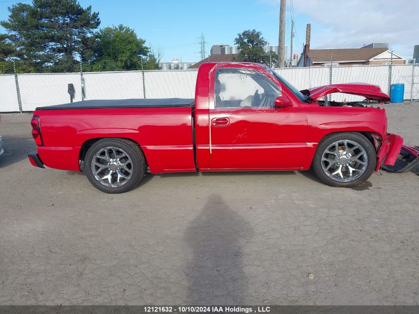 2007 Chevrolet Silverado C1500 Classic VIN: 3GCEC14V97G155175 Lot: 12121632