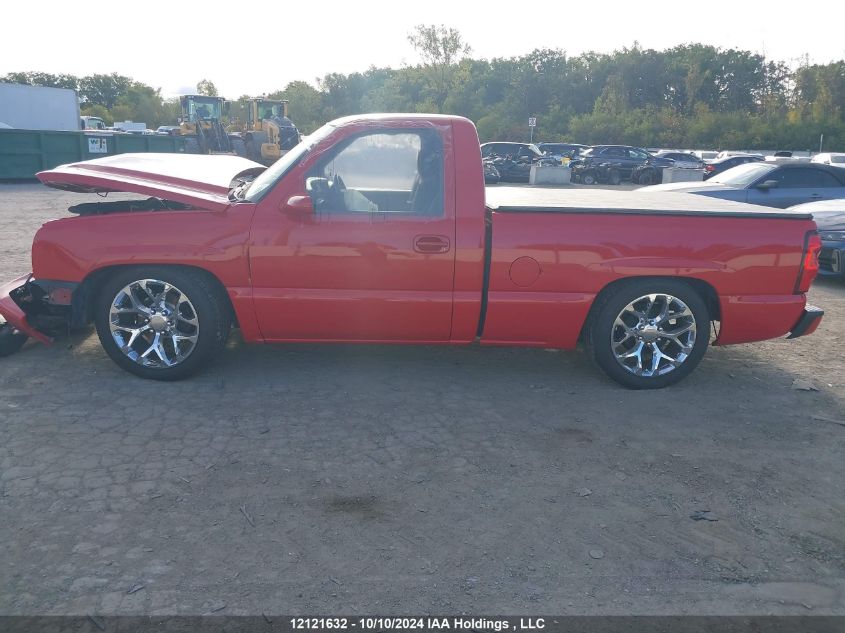 2007 Chevrolet Silverado C1500 Classic VIN: 3GCEC14V97G155175 Lot: 12121632