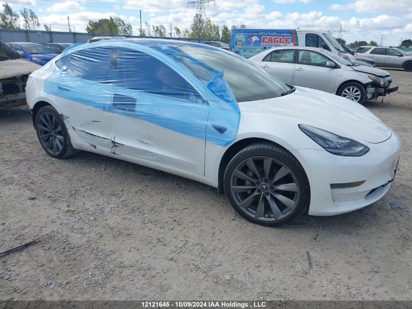 2020 Tesla Model 3 VIN: 5YJ3E1EA2LF704129 Lot: 12121645