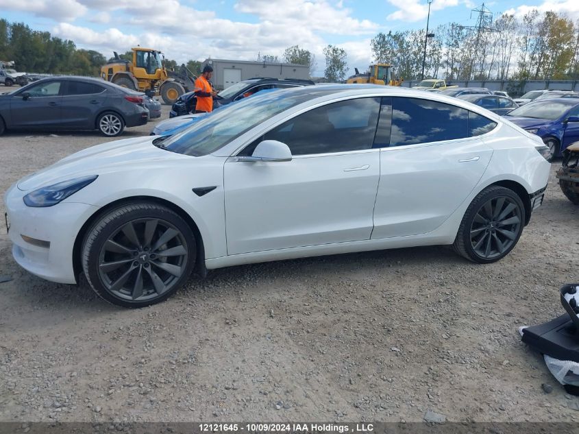 2020 Tesla Model 3 VIN: 5YJ3E1EA2LF704129 Lot: 12121645