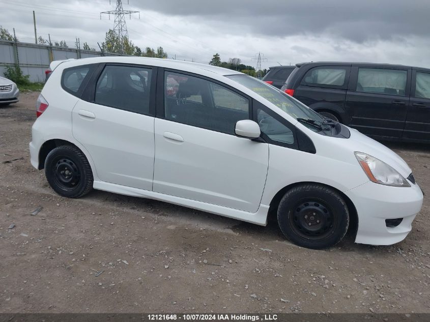 2009 Honda Fit Sport VIN: JHMGE88819S809838 Lot: 12121648