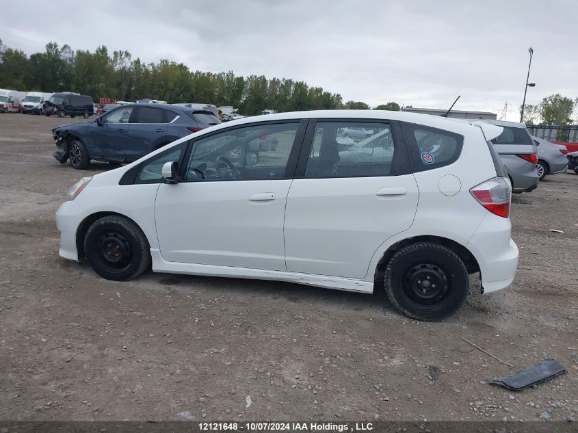 2009 Honda Fit Sport VIN: JHMGE88819S809838 Lot: 12121648