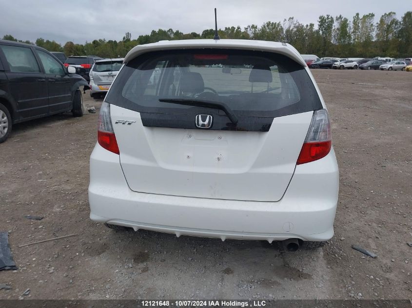 2009 Honda Fit Sport VIN: JHMGE88819S809838 Lot: 12121648