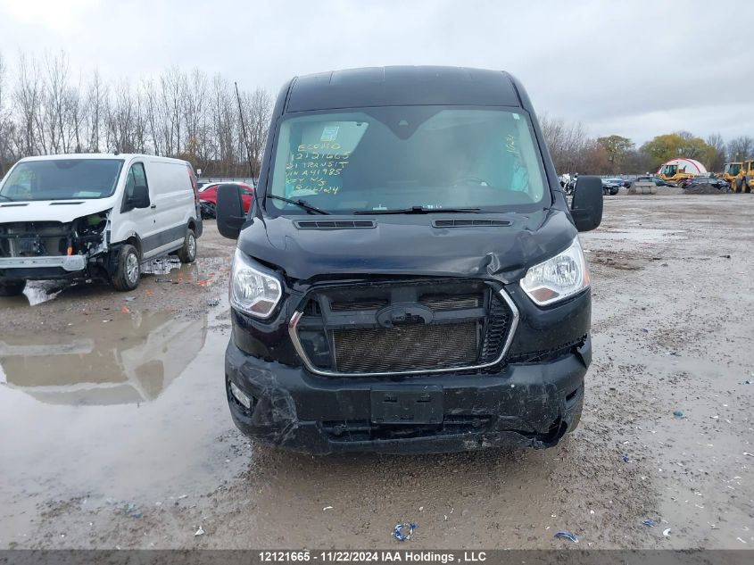 2021 Ford Transit-250 Cargo VIN: 1FTBR1C89MKA41985 Lot: 12121665