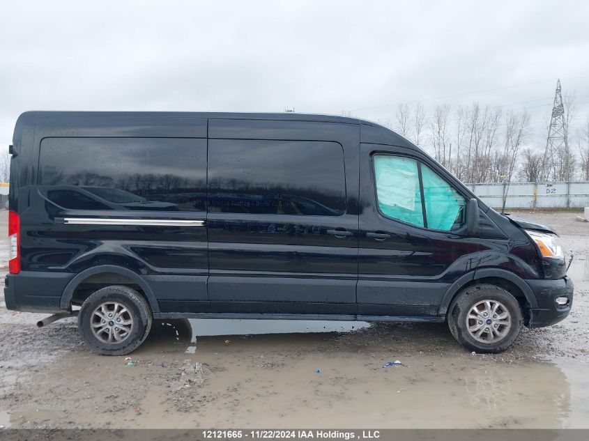 2021 Ford Transit-250 Cargo VIN: 1FTBR1C89MKA41985 Lot: 12121665