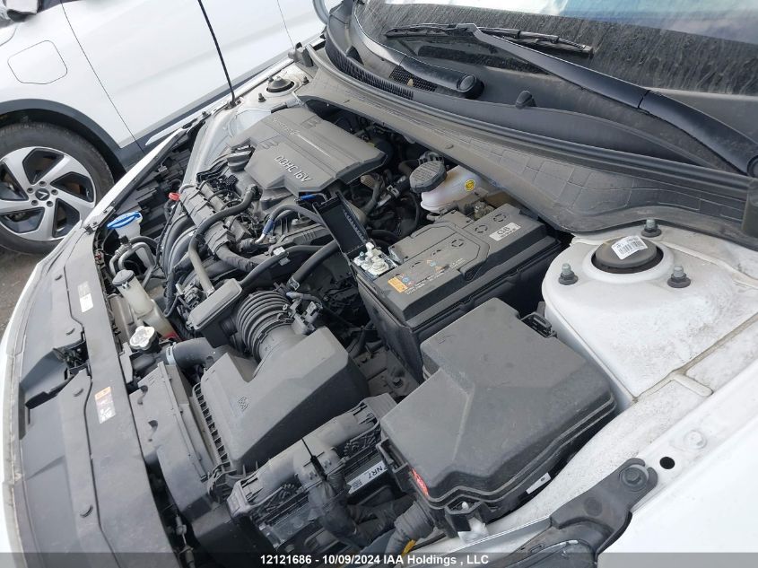 2022 Hyundai Elantra Preferred Ivt With Sun And Tech Package VIN: KMHLM4AG1NU360121 Lot: 12121686