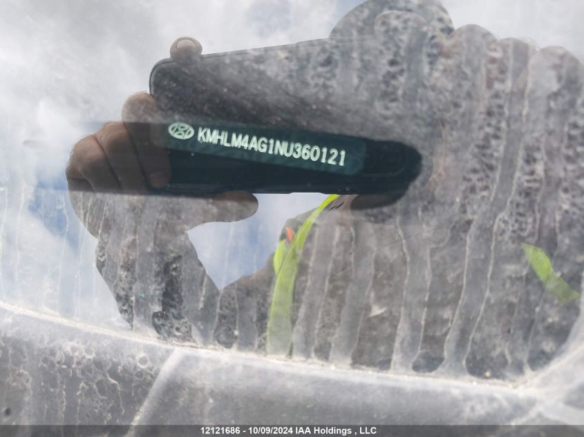 2022 Hyundai Elantra Preferred Ivt With Sun And Tech Package VIN: KMHLM4AG1NU360121 Lot: 12121686