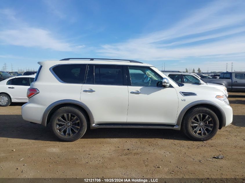 2017 Nissan Armada VIN: JN8AY2NE1H9701574 Lot: 12121705