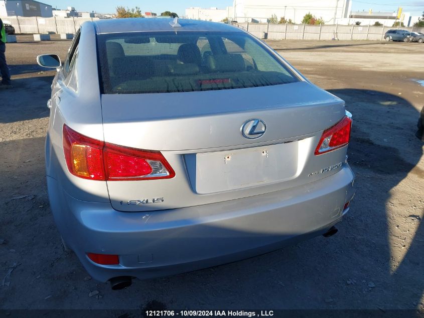 2009 Lexus Is 250 VIN: JTHCK262892032318 Lot: 12121706