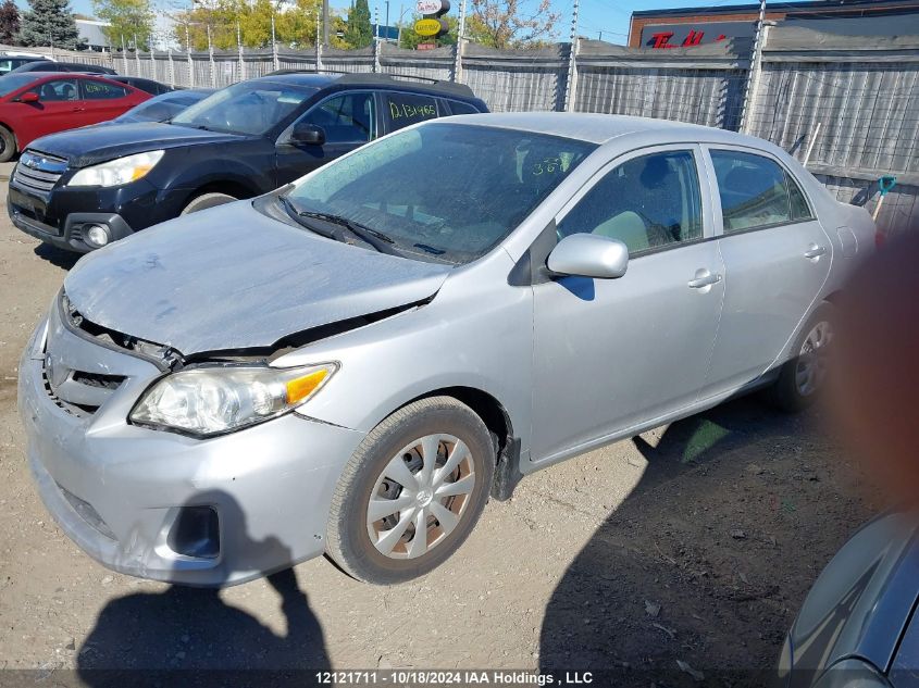 2011 Toyota Corolla Ce VIN: 2T1BU4EE3BC585710 Lot: 12121711