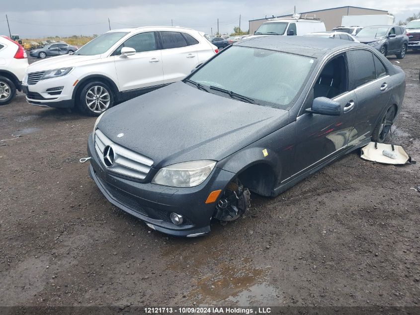 2010 Mercedes-Benz C-Class VIN: WDDGF8HB2AF378102 Lot: 12121713