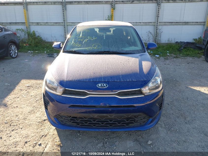 2021 Kia Rio 5-Door VIN: 3KPA25AD2ME372787 Lot: 12121716