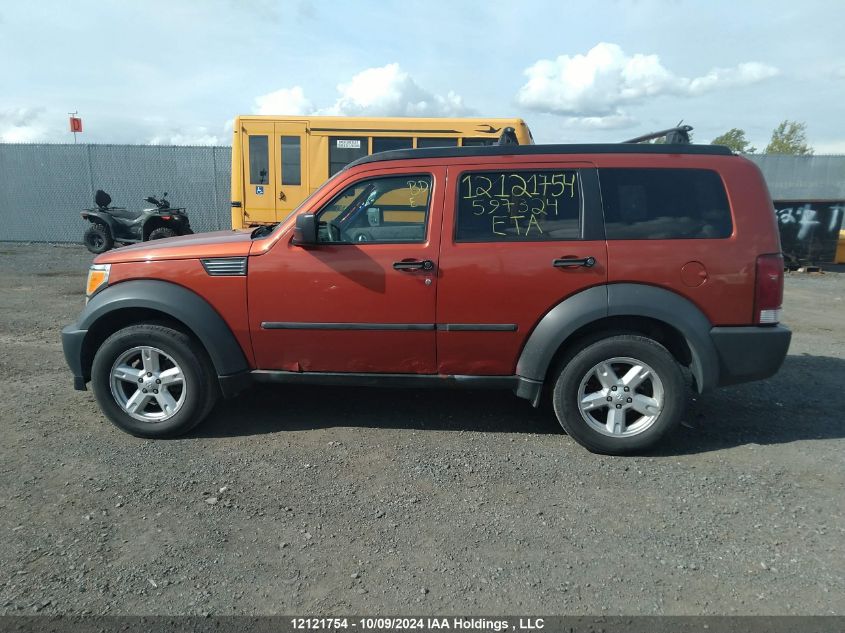 2007 Dodge Nitro VIN: 1D8GU28K97W597324 Lot: 12121754