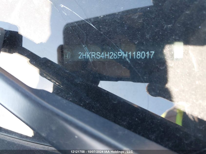 2023 Honda Cr-V VIN: 2HKRS4H28PH118017 Lot: 12121758