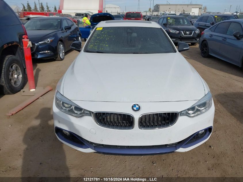 2015 BMW 428 Xi VIN: WBA4A7C5XFD415341 Lot: 12121781