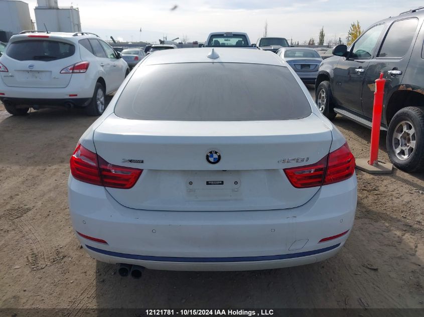 2015 BMW 428 Xi VIN: WBA4A7C5XFD415341 Lot: 12121781