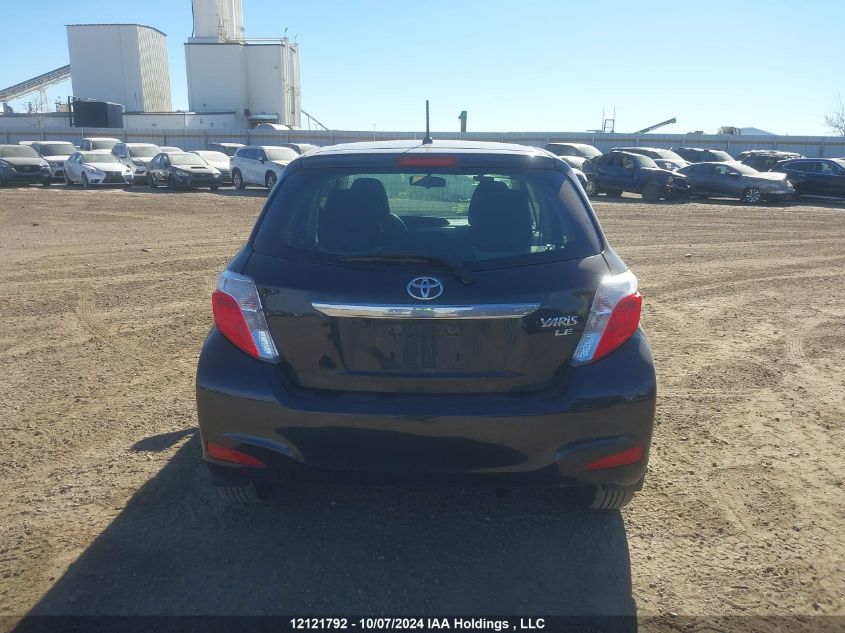 2013 Toyota Yaris VIN: JTDKTUD33DD568706 Lot: 12121792