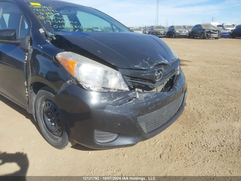 2013 Toyota Yaris VIN: JTDKTUD33DD568706 Lot: 12121792