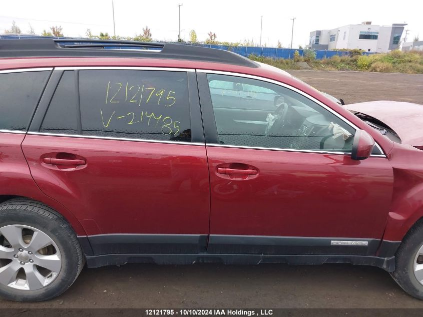 2012 Subaru Legacy Outback VIN: 4S4BRGBC4C3214485 Lot: 12121795