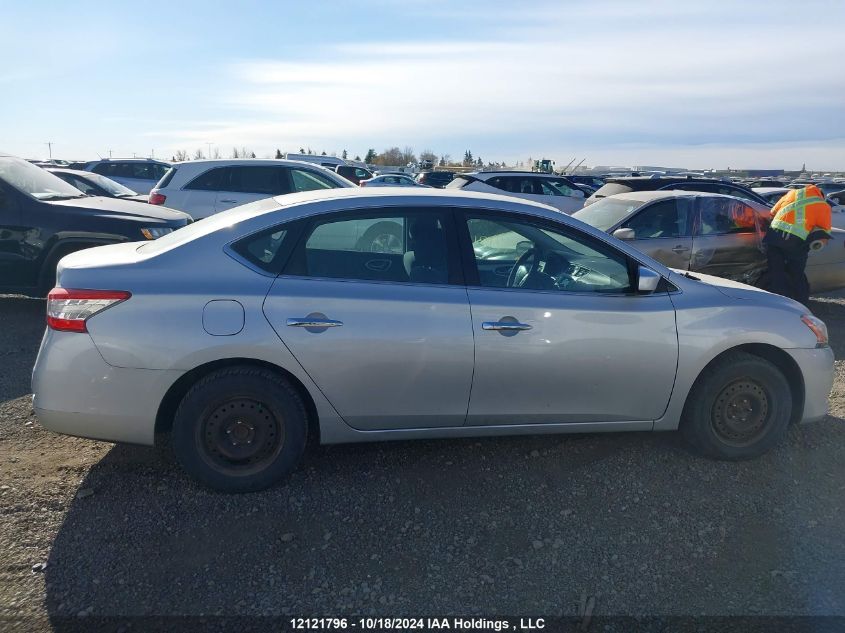 2015 Nissan Sentra VIN: 3N1AB7AP6FL686336 Lot: 12121796