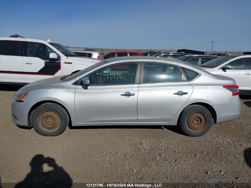 2015 Nissan Sentra VIN: 3N1AB7AP6FL686336 Lot: 12121796