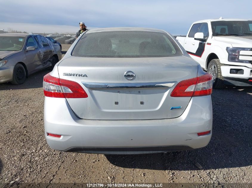 2015 Nissan Sentra VIN: 3N1AB7AP6FL686336 Lot: 12121796