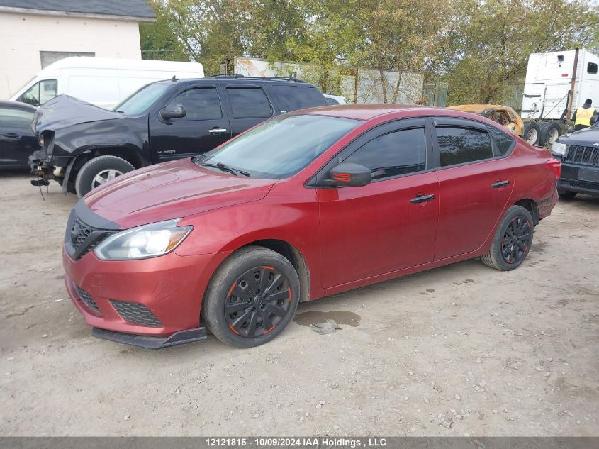 2017 Nissan Sentra VIN: 3N1AB7AP2HL676602 Lot: 12121815