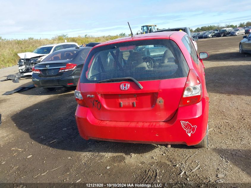 2007 Honda Fit VIN: JHMGD38437S817116 Lot: 12121820