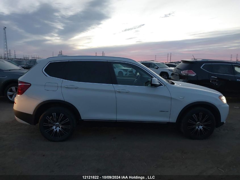 2014 BMW X3 VIN: 5UXWX9C50E0D19036 Lot: 12121822