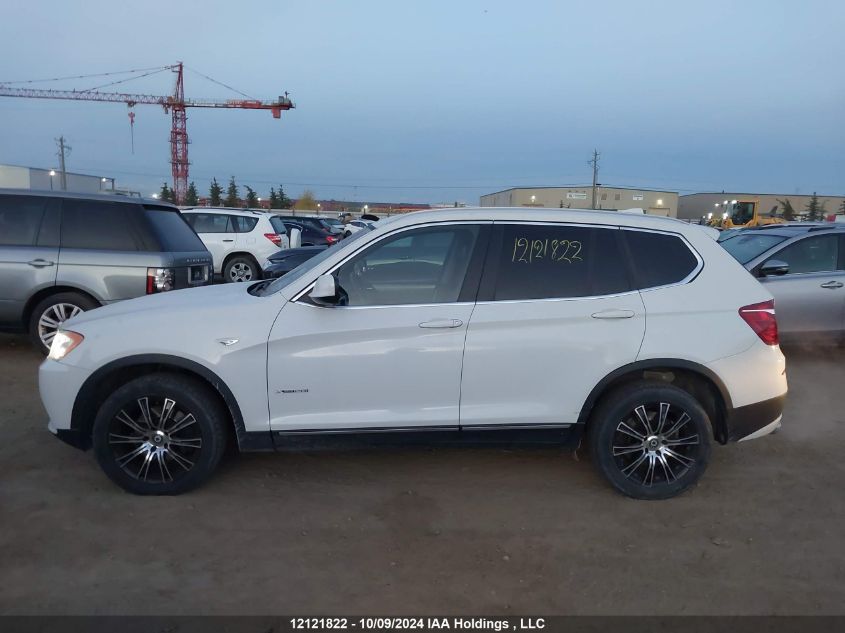 2014 BMW X3 VIN: 5UXWX9C50E0D19036 Lot: 12121822