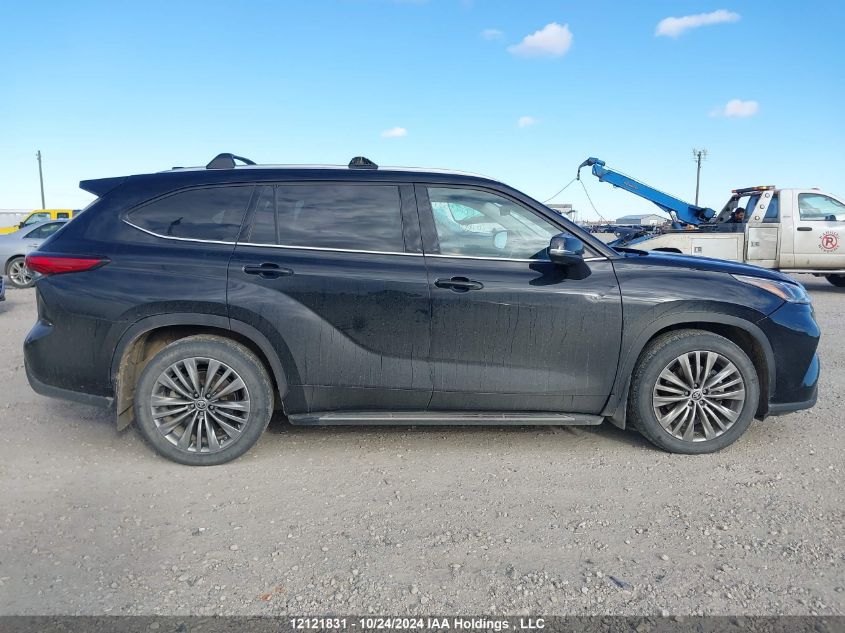 2020 Toyota Highlander Platinum VIN: 5TDFZRBH2LS011896 Lot: 12121831