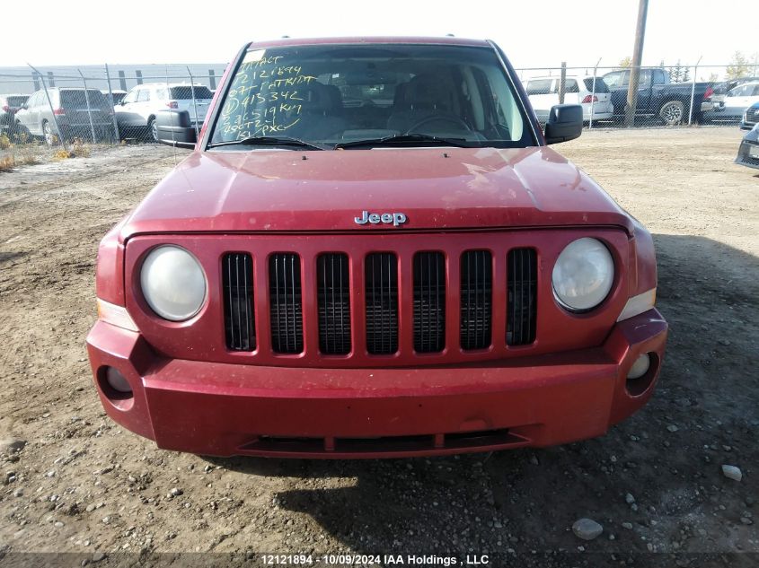 1J8FF28W87D413342 2007 Jeep Patriot Sport