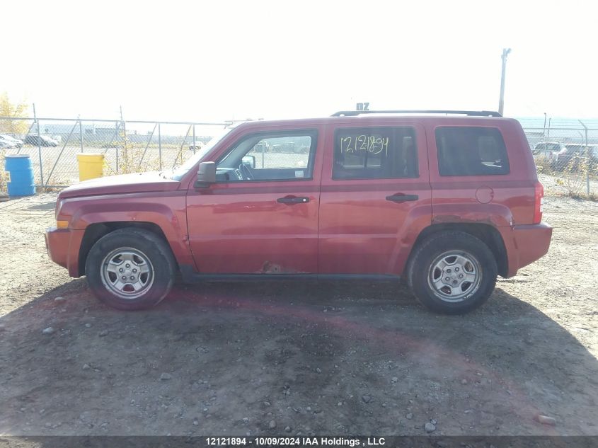 1J8FF28W87D413342 2007 Jeep Patriot Sport